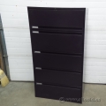 Purple 5 Drawer Lateral File Cabinet, Locking